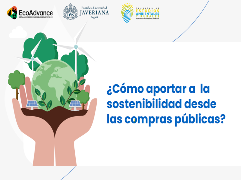 ¿Cómo aportar a la sostenibilidad desde las compras públicas?
