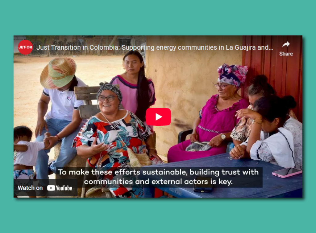 Boosting energy communities as the backbone of a just energy transition in Colombia